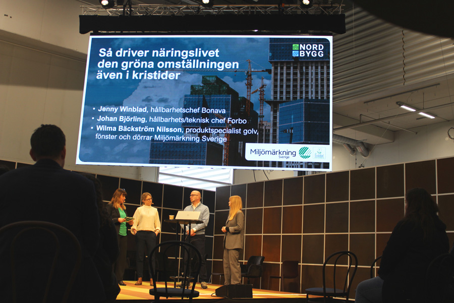 Näringslivet driver grön omställning även i kristider