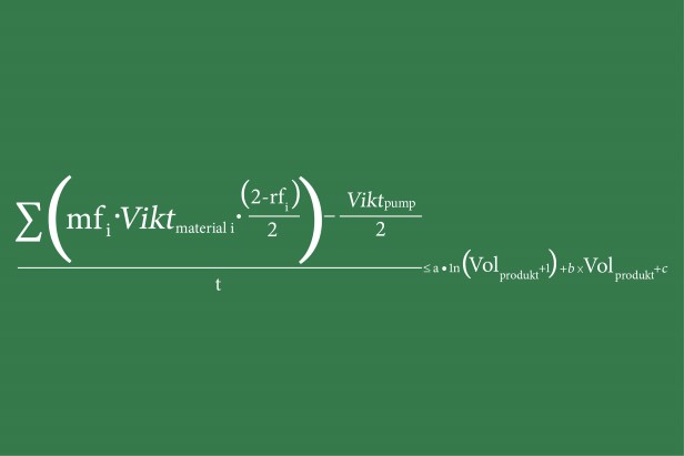 Komplicerad kemisk formel