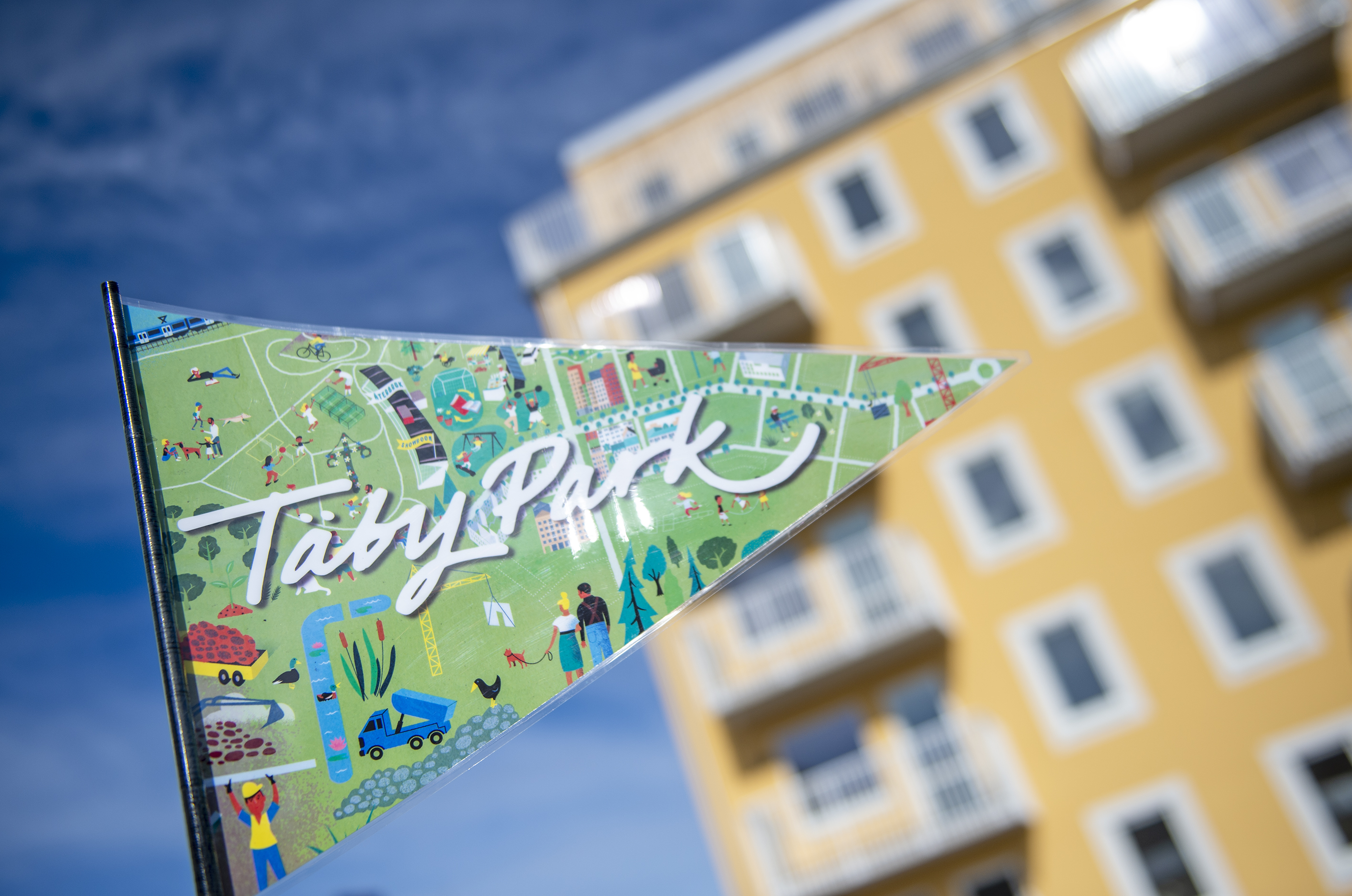 Dags för inflytt i Svanentäta Täby Park