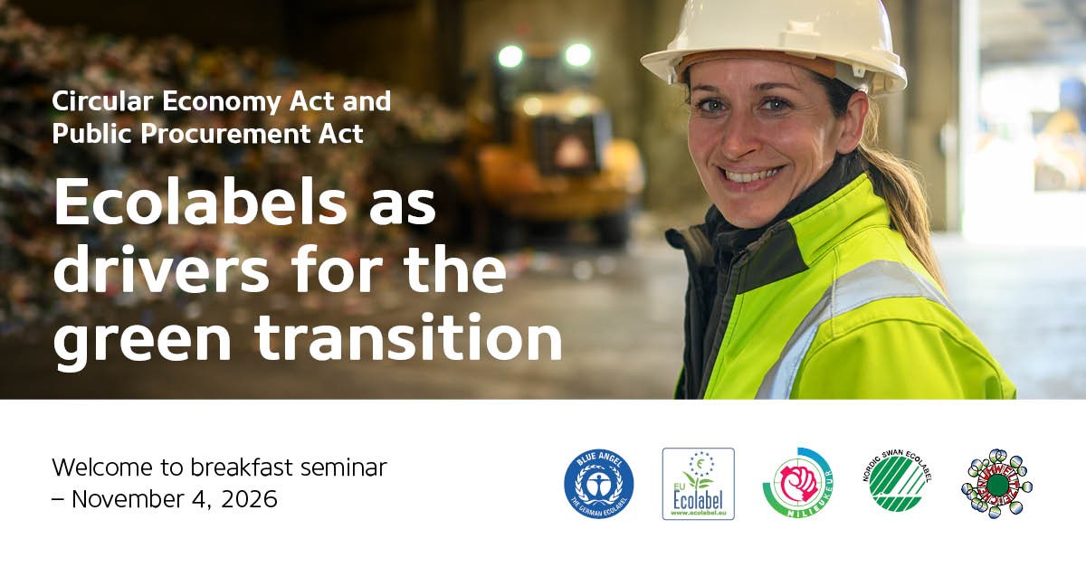 Ecolabels as drivers for the green transition